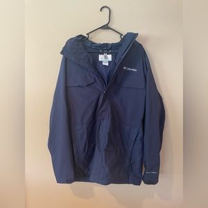 Men's Columbia Omni-Tech Interchange Rain Jacket